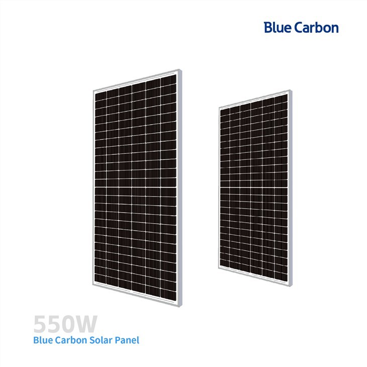Magatzem d'Europa 550W 450W Cèl·lules de panell solar Panell fotovoltaic monocristal·lí