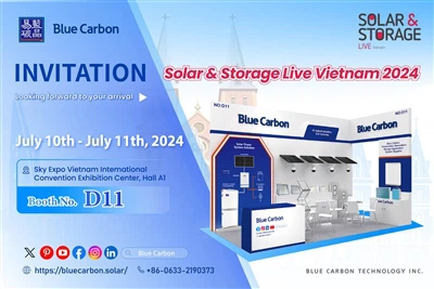 Solar i emmagatzematge en viu Vietnam 2024 - Blue Carbon Energy Solar Manufac...